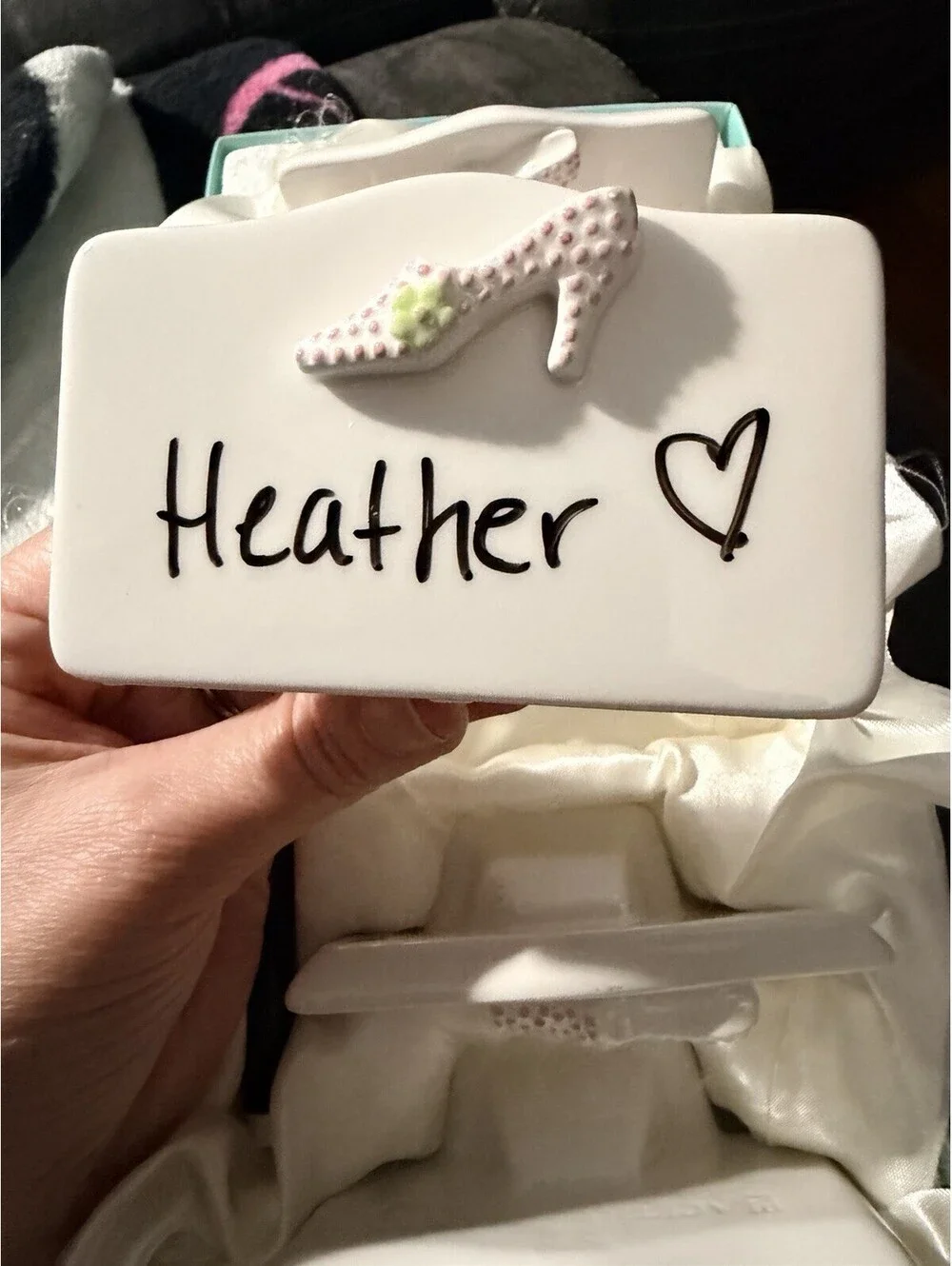 Placette Designs Kristin Lawson High Heel Place Card Holders Set of 6 Boxed